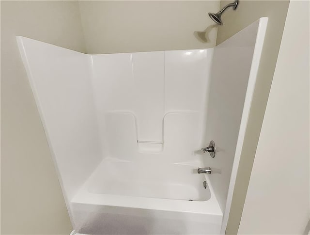 bathroom featuring bathtub / shower combination