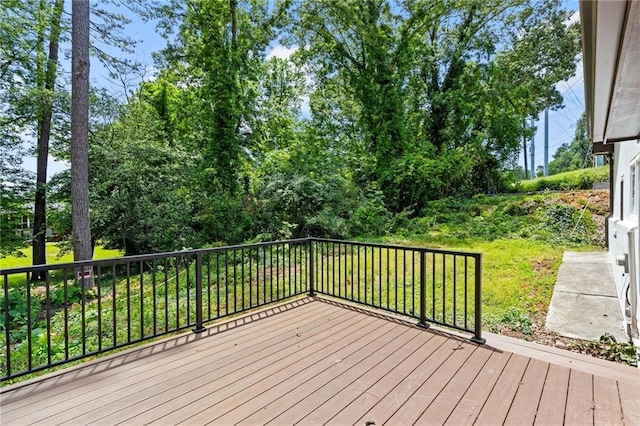 1887 Shalimar Dr, Atlanta, GA 30345 - view of wooden deck