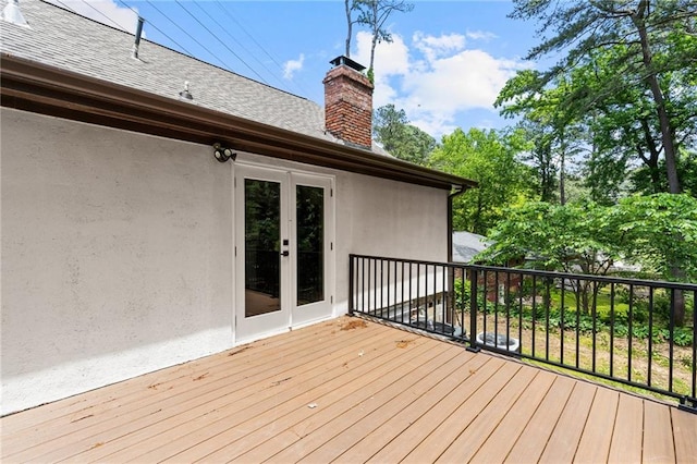 1887 Shalimar Dr, Atlanta, GA 30345 - deck featuring french doors