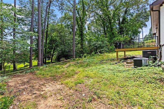 1887 Shalimar Dr, Atlanta, GA 30345 - view of yard with central AC unit