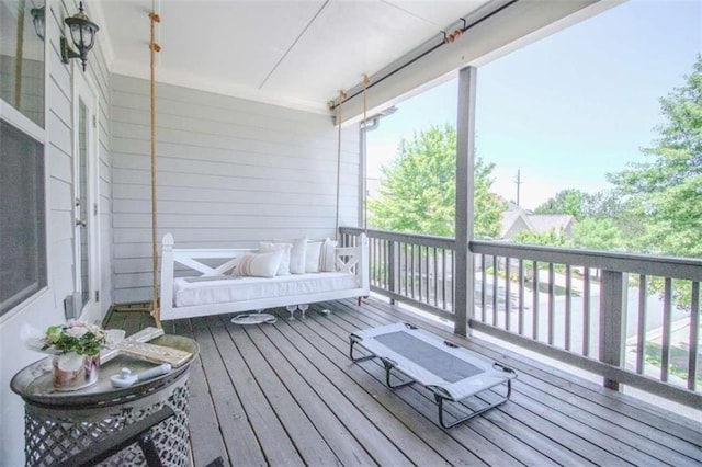 1420 Baygreen Rd, Suwanee, GA 30024 - view of wooden terrace