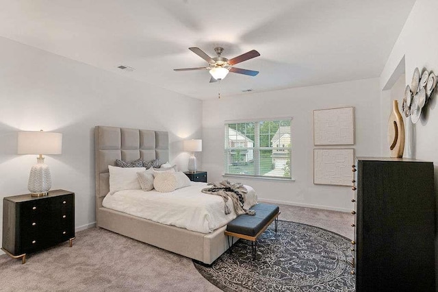 939 Brittfield Way, Loganville, GA 30052 - bedroom featuring carpet and ceiling fan