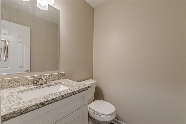 105 Kentwood Springs Dr, Hampton, GA 30228 - half bathroom featuring toilet and vanity
