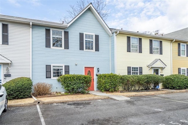 multi unit property with uncovered parking