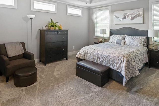 1976 Boyd Trace Ln NW, Atlanta, GA 30318 - carpeted bedroom with crown molding and baseboards