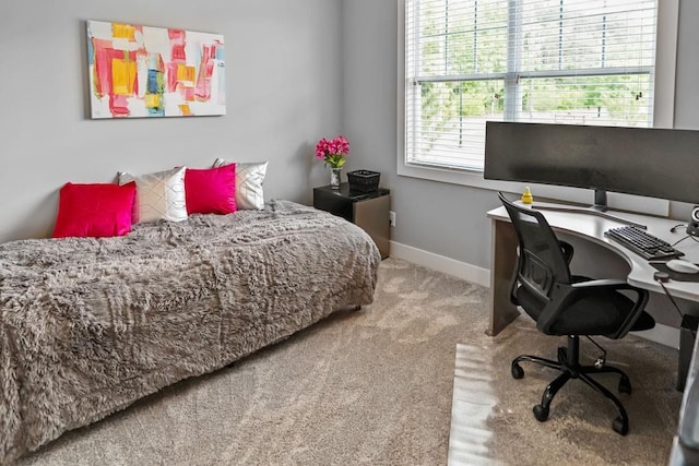 1976 Boyd Trace Ln NW, Atlanta, GA 30318 - bedroom with carpet flooring, baseboards, and an office area