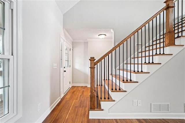 2279 Jerusalem Church Rd, Jasper, GA 30143 - foyer entrance featuring hardwood / wood-style floors and crown molding