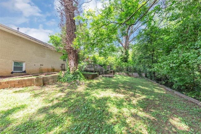 2702 Rollingwood Ln SE, Atlanta, GA 30316 - view of yard featuring a deck