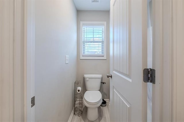 bathroom with toilet