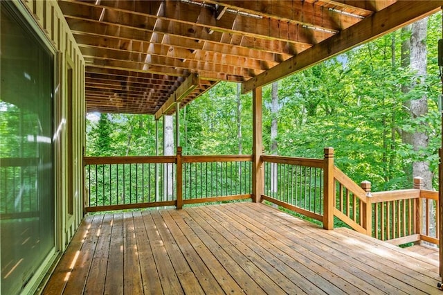 1075 Winding Branch Ln, Atlanta, GA 30338 - view of wooden deck