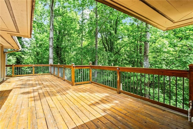 1075 Winding Branch Ln, Atlanta, GA 30338 - view of wooden terrace
