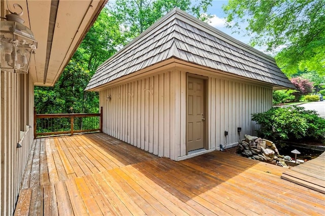 1075 Winding Branch Ln, Atlanta, GA 30338 - view of wooden deck