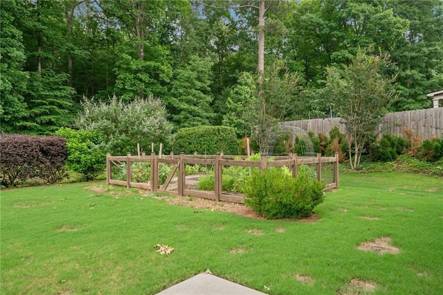 4460 Hunters Walk Way, Cumming, GA 30028 - view of yard featuring a vegetable garden