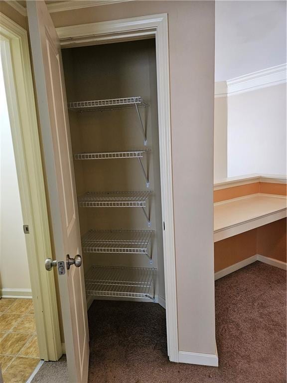 view of closet