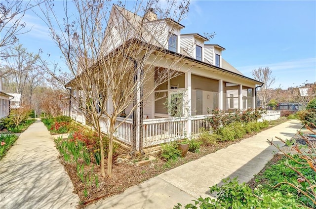 150 Ray Way, Chattahoochee Hills, GA 30268 - view of side of property with covered porch