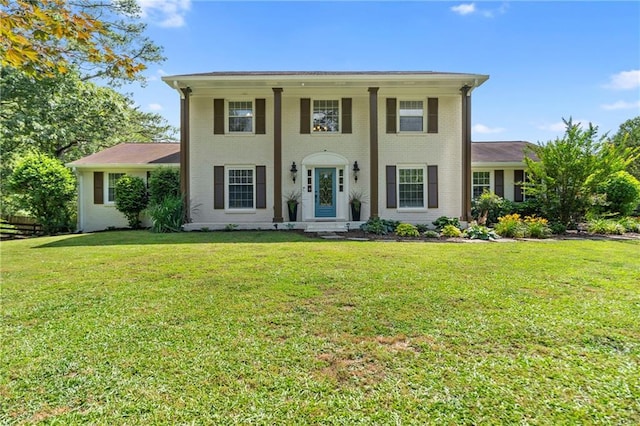 75 Auburn Rd, Auburn, GA 30011 - view of front of home featuring brick siding and a front yard