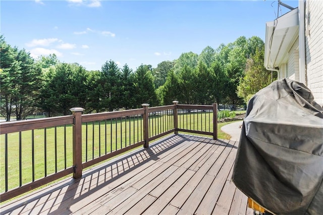 75 Auburn Rd, Auburn, GA 30011 - deck featuring a lawn