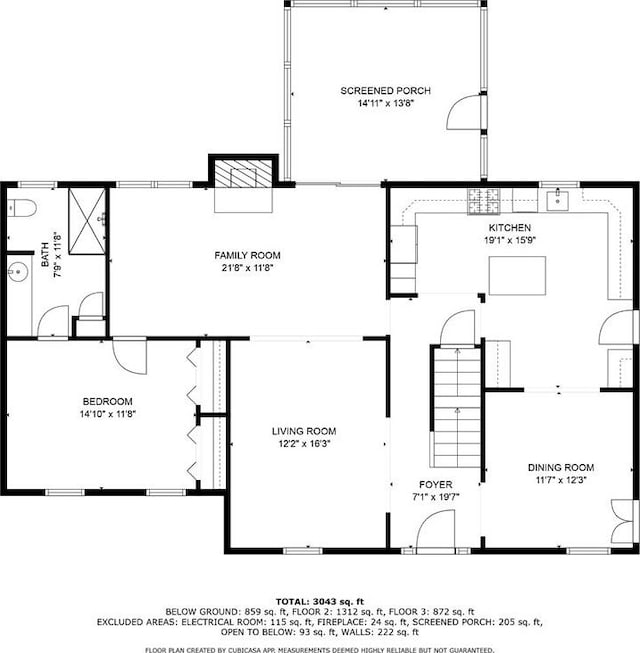75 Auburn Rd, Auburn, GA 30011 - floor plan / room layout