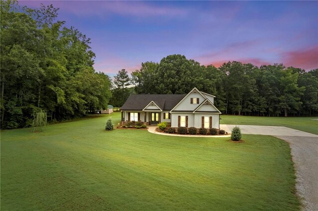 340 Taylor Path, Dallas, GA 30157 - view of front of property featuring driveway and a yard