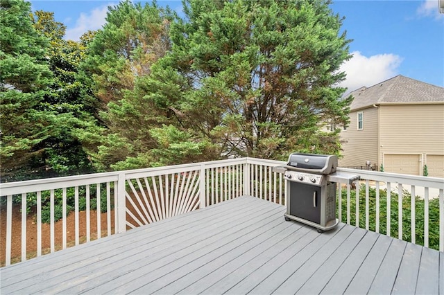 200 Glen Wood Pl, Canton, GA 30114 - wooden deck with grilling area