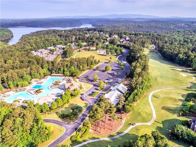 200 Glen Wood Pl, Canton, GA 30114 - aerial view of property's location with a forest and a nearby body of water