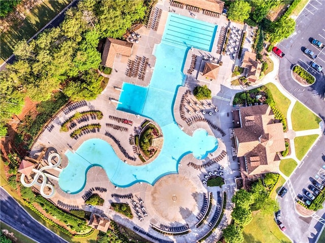 200 Glen Wood Pl, Canton, GA 30114 - bird's eye view of a pool area