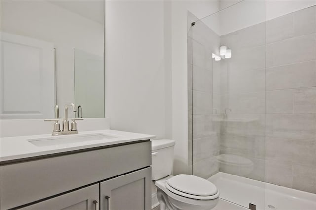 4212 Adler Cir, Buford, GA 30519 - full bath featuring vanity, toilet, and tiled shower