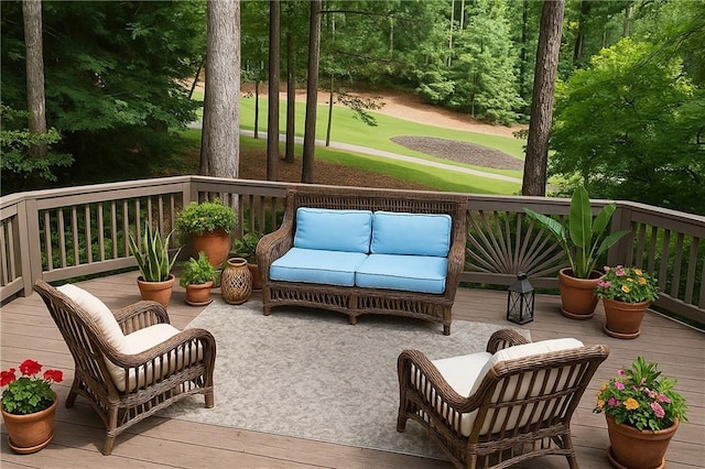 5040 Harrington Rd, Johns Creek, GA 30022 - view of wooden terrace