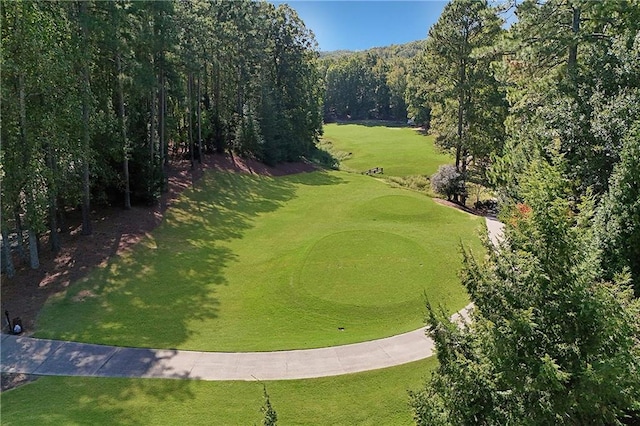 5040 Harrington Rd, Johns Creek, GA 30022 - view of home's community with a lawn and golf course view