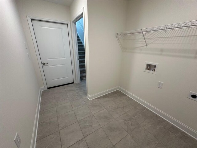 1802 Bonica Xing Unit 1802, Cumming, GA 30040 - washroom featuring laundry area, baseboards, hookup for an electric dryer, and hookup for a washing machine
