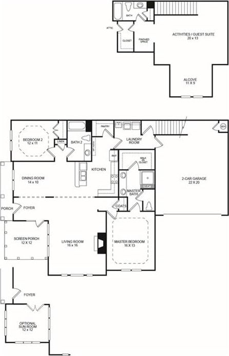1802 Bonica Xing Unit 1802, Cumming, GA 30040 - view of layout