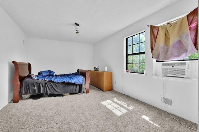 504 Rock Meadow Dr, Stone Mountain, GA 30088 - carpeted bedroom with cooling unit