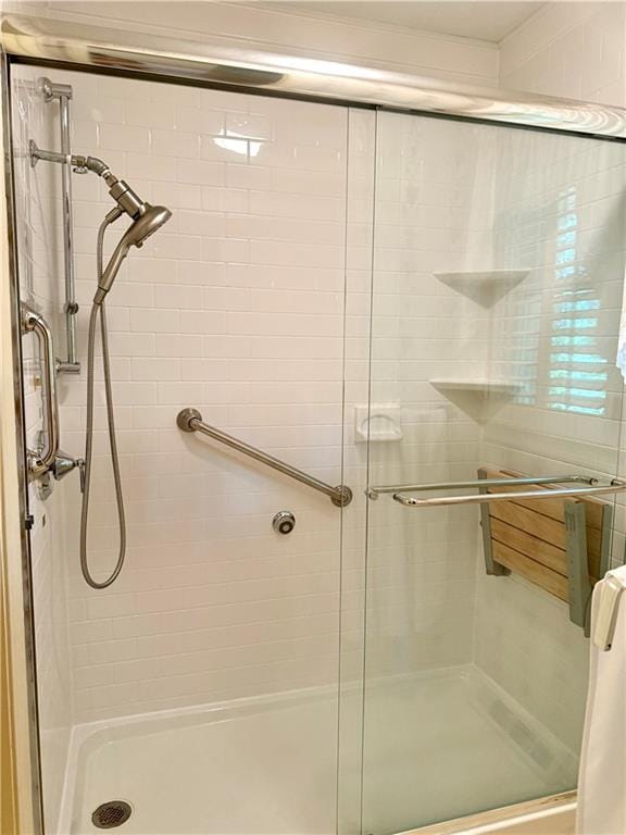 10 Montre Cir, Silver Creek, GA 30173 - bathroom with a stall shower