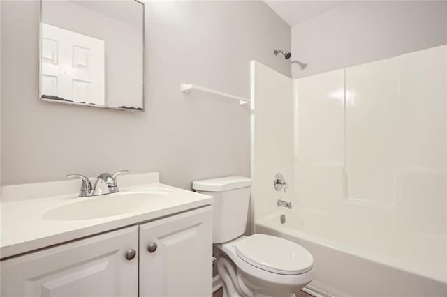 2638 Fieldstone View Ln SE, Conyers, GA 30013 - bathroom featuring vanity and shower / tub combination