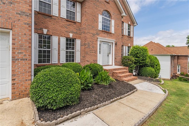 1241 Hogan Ridge Ct, Grayson, GA 30017 - entrance to property featuring brick siding