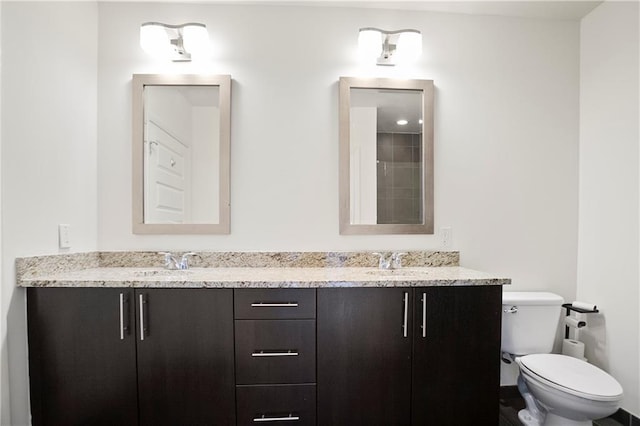 1080 Peachtree St NE Unit 804, Atlanta, GA 30309 - bathroom featuring double vanity and a shower