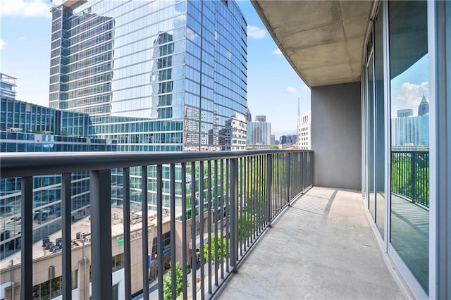 1080 Peachtree St NE Unit 804, Atlanta, GA 30309 - balcony featuring a view of city