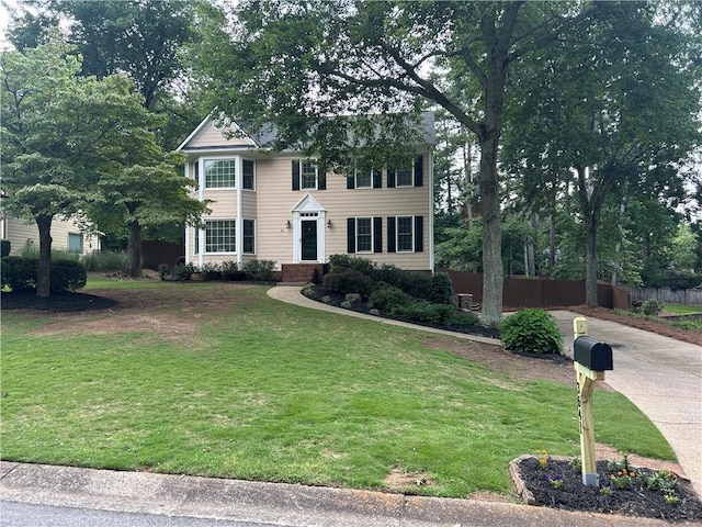 3641 Bramblewood Way, Marietta, GA 30062 - colonial house with concrete driveway