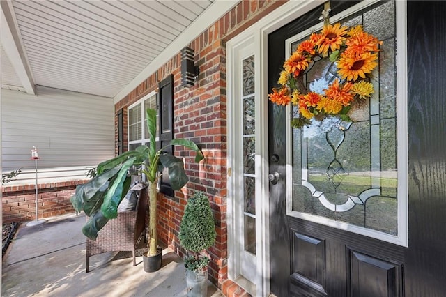 64 River Mist Cir, Jefferson, GA 30549 - view of exterior entry with a porch and brick siding