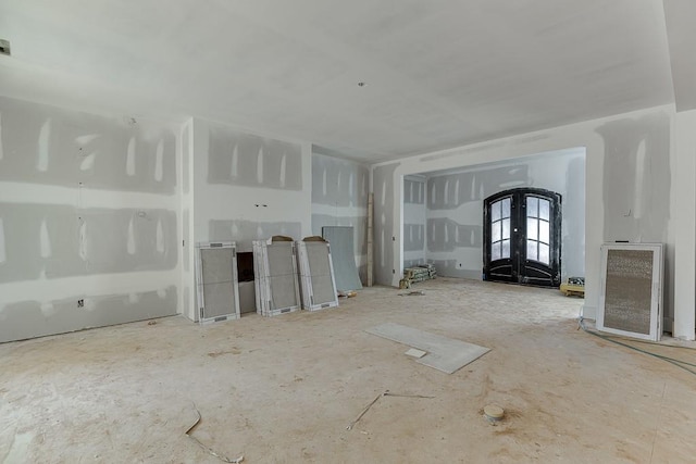 view of unfurnished living room