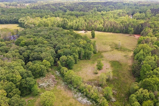 aerial view with a view of trees