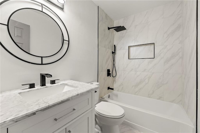 732 Jamestown Xing, Jonesboro, GA 30238 - bathroom with vanity and shower / bath combination