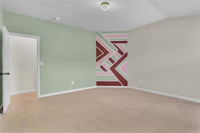 1354 Slate Bend Dr, Dacula, GA 30019 - carpeted empty room featuring vaulted ceiling