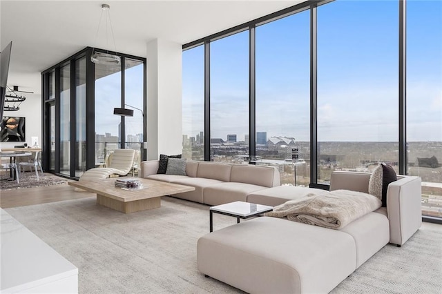 788 W Marietta St Unit 1809, Atlanta, GA 30318 - living room with floor to ceiling windows and plenty of natural light