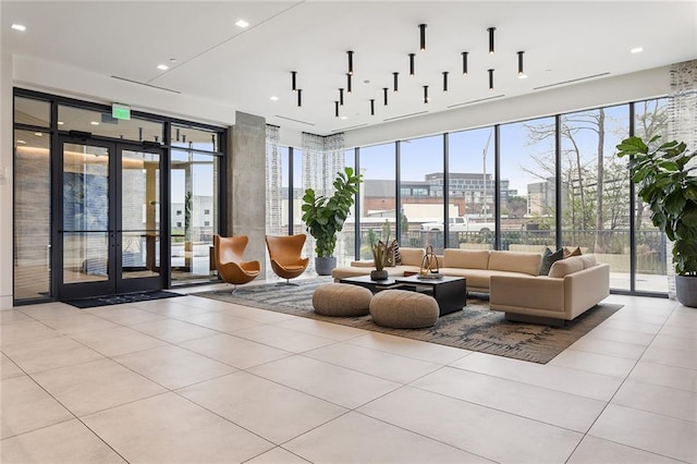 788 W Marietta St Unit 1809, Atlanta, GA 30318 - lobby with floor to ceiling windows