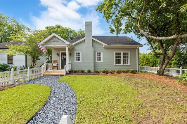 67 Trammell St SW, Marietta, GA 30064 - view of front of home with a chimney