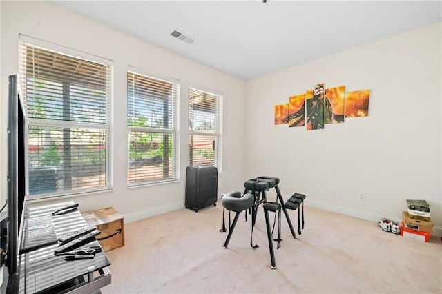 286 Blue Pointe Ct, Suwanee, GA 30024 - living area with carpet and baseboards