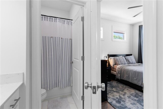 300 Olmstead Way, Alpharetta, GA 30022 - bedroom featuring a ceiling fan