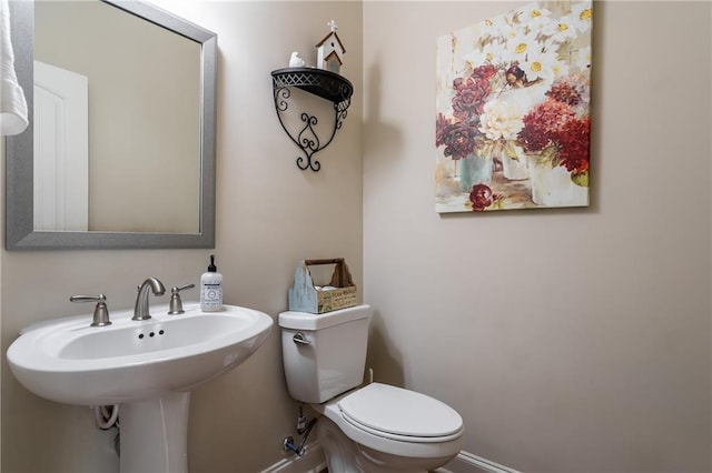 4305 Hunters Walk Way, Cumming, GA 30028 - bathroom featuring toilet and baseboards
