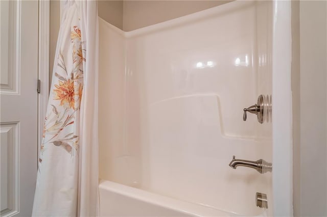 4305 Hunters Walk Way, Cumming, GA 30028 - bathroom with shower / bath combo with shower curtain